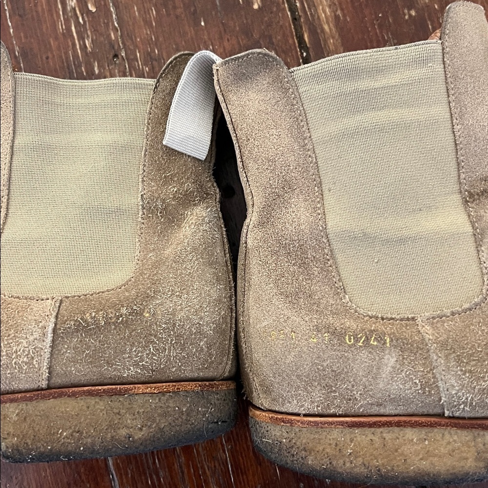 Common Projects Suede Chelsea Boots - Picture 16 of 16